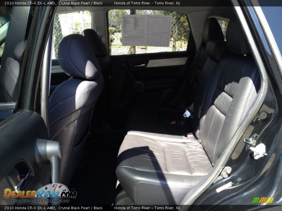 2010 Honda CR-V EX-L AWD Crystal Black Pearl / Black Photo #7