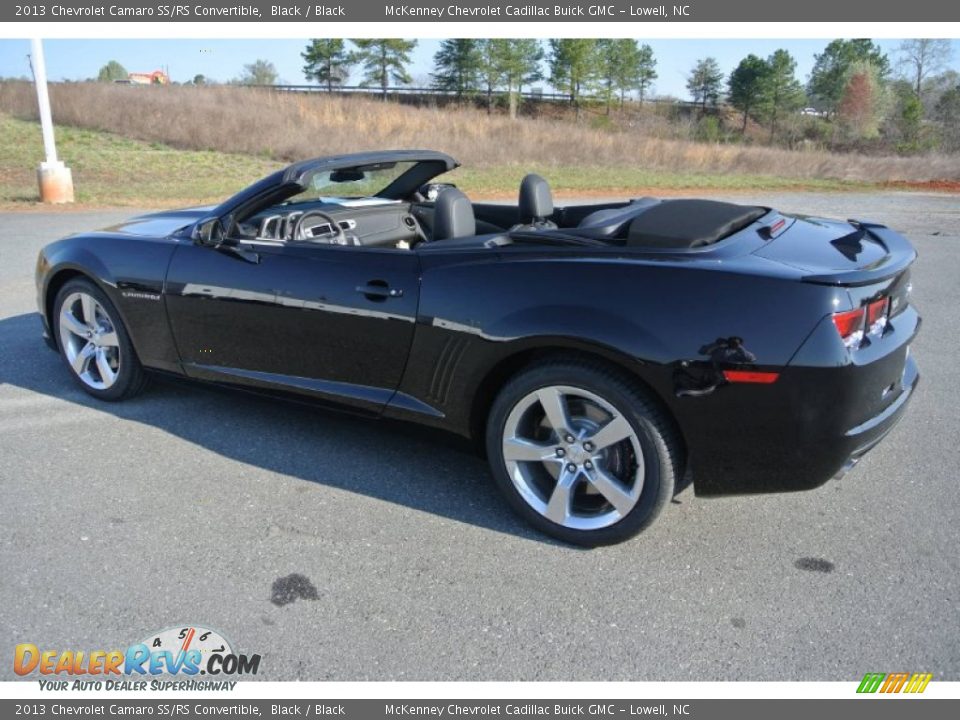 2013 Chevrolet Camaro SS/RS Convertible Black / Black Photo #25