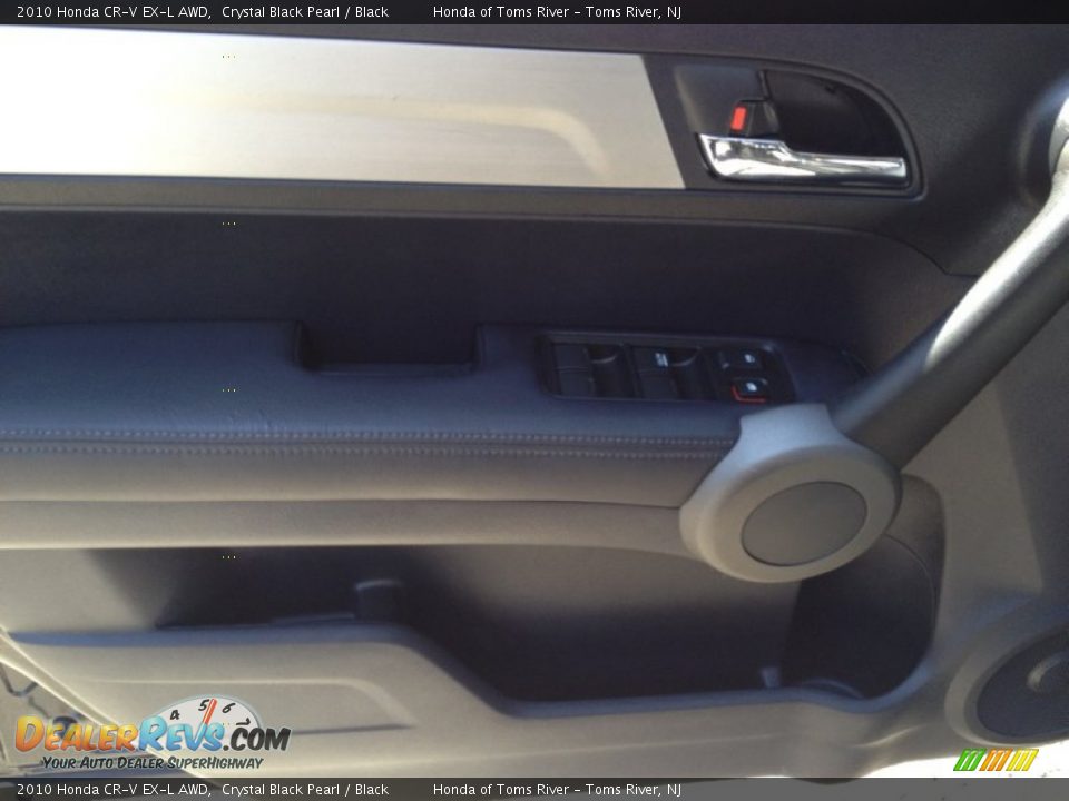 2010 Honda CR-V EX-L AWD Crystal Black Pearl / Black Photo #10