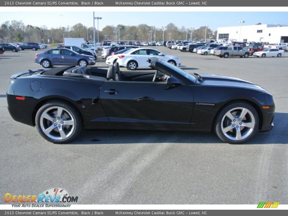 Black 2013 Chevrolet Camaro SS/RS Convertible Photo #26