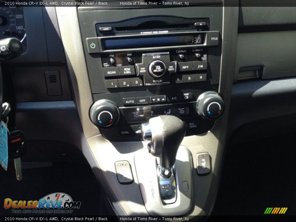 2010 Honda CR-V EX-L AWD Crystal Black Pearl / Black Photo #13