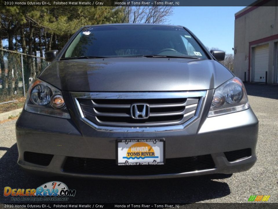 2010 Honda Odyssey EX-L Polished Metal Metallic / Gray Photo #2