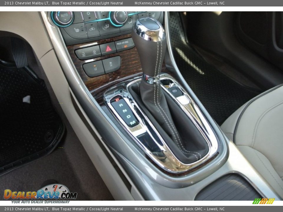 2013 Chevrolet Malibu LT Blue Topaz Metallic / Cocoa/Light Neutral Photo #11