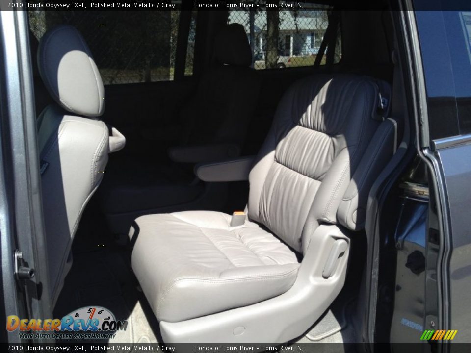 2010 Honda Odyssey EX-L Polished Metal Metallic / Gray Photo #7