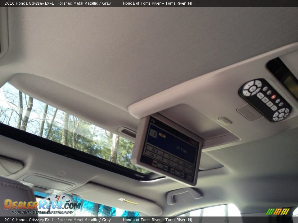 2010 Honda Odyssey EX-L Polished Metal Metallic / Gray Photo #8