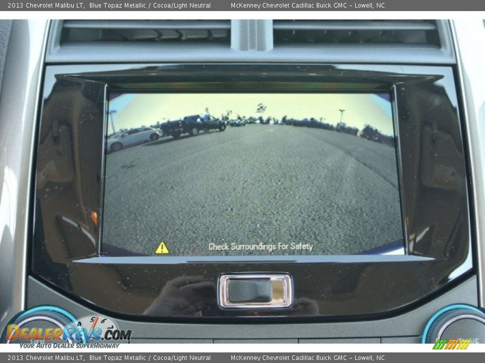 2013 Chevrolet Malibu LT Blue Topaz Metallic / Cocoa/Light Neutral Photo #14