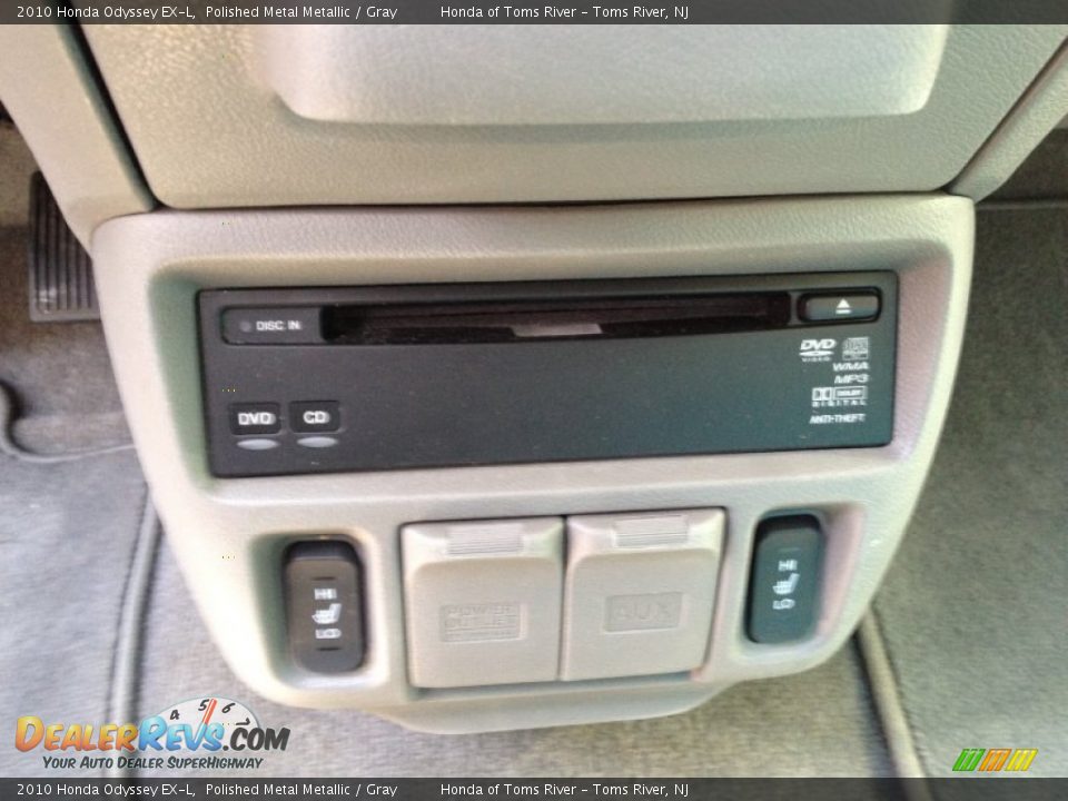 2010 Honda Odyssey EX-L Polished Metal Metallic / Gray Photo #13