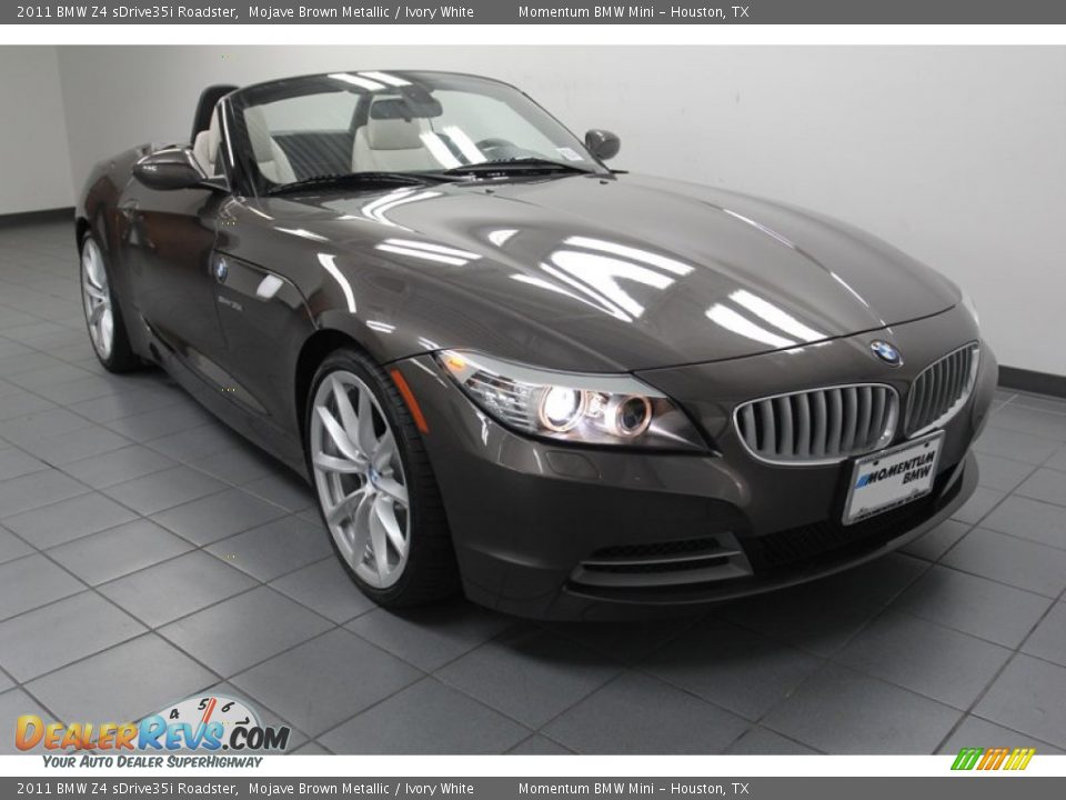 2011 BMW Z4 sDrive35i Roadster Mojave Brown Metallic / Ivory White Photo #1
