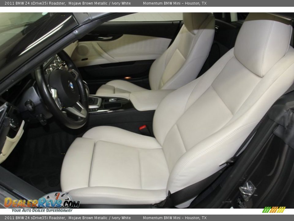 Front Seat of 2011 BMW Z4 sDrive35i Roadster Photo #3