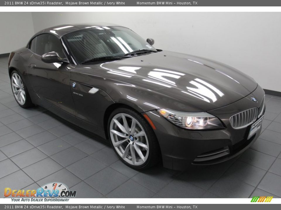 2011 BMW Z4 sDrive35i Roadster Mojave Brown Metallic / Ivory White Photo #9