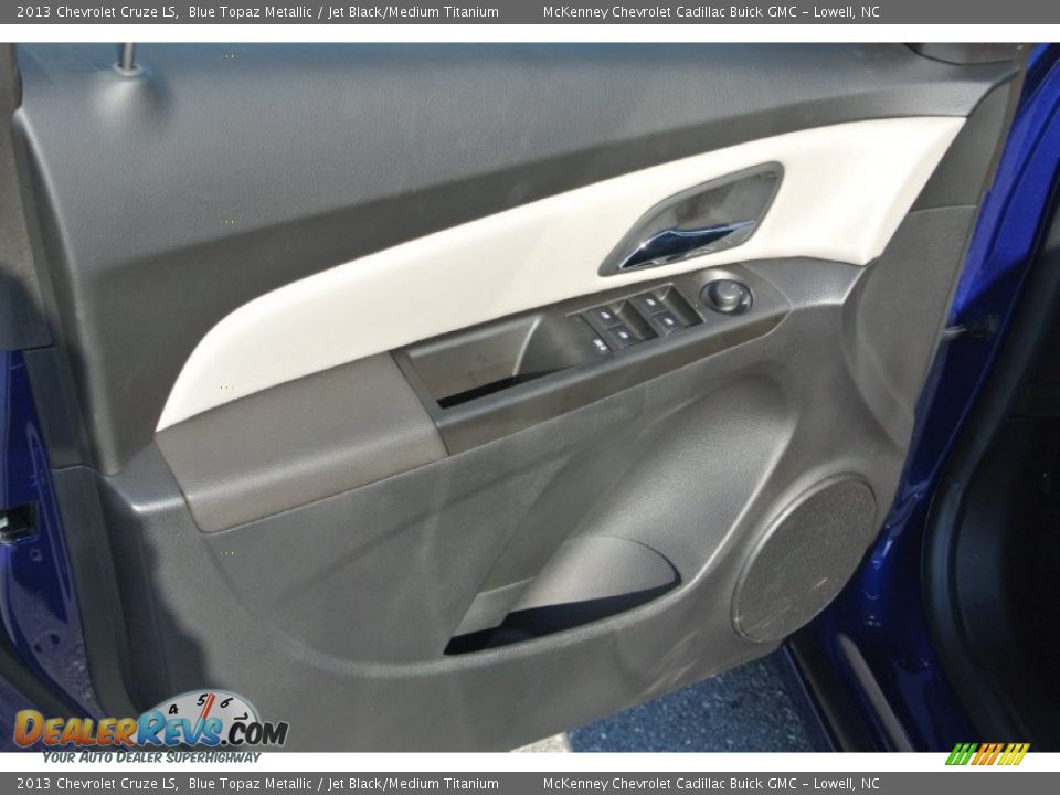 2013 Chevrolet Cruze LS Blue Topaz Metallic / Jet Black/Medium Titanium Photo #9