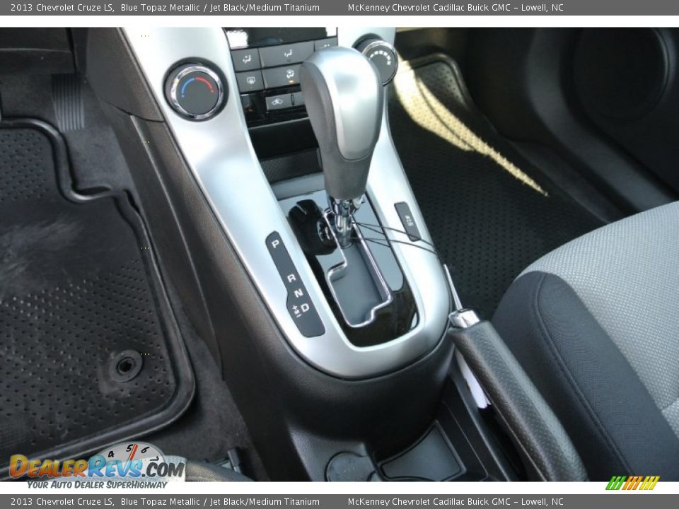 2013 Chevrolet Cruze LS Blue Topaz Metallic / Jet Black/Medium Titanium Photo #10