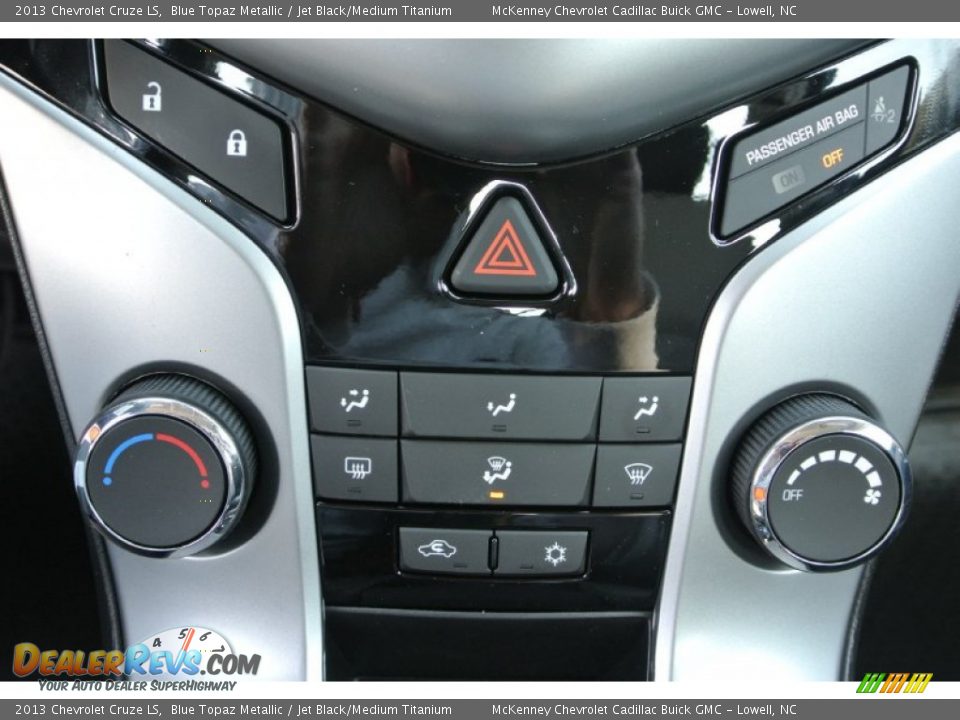 2013 Chevrolet Cruze LS Blue Topaz Metallic / Jet Black/Medium Titanium Photo #11