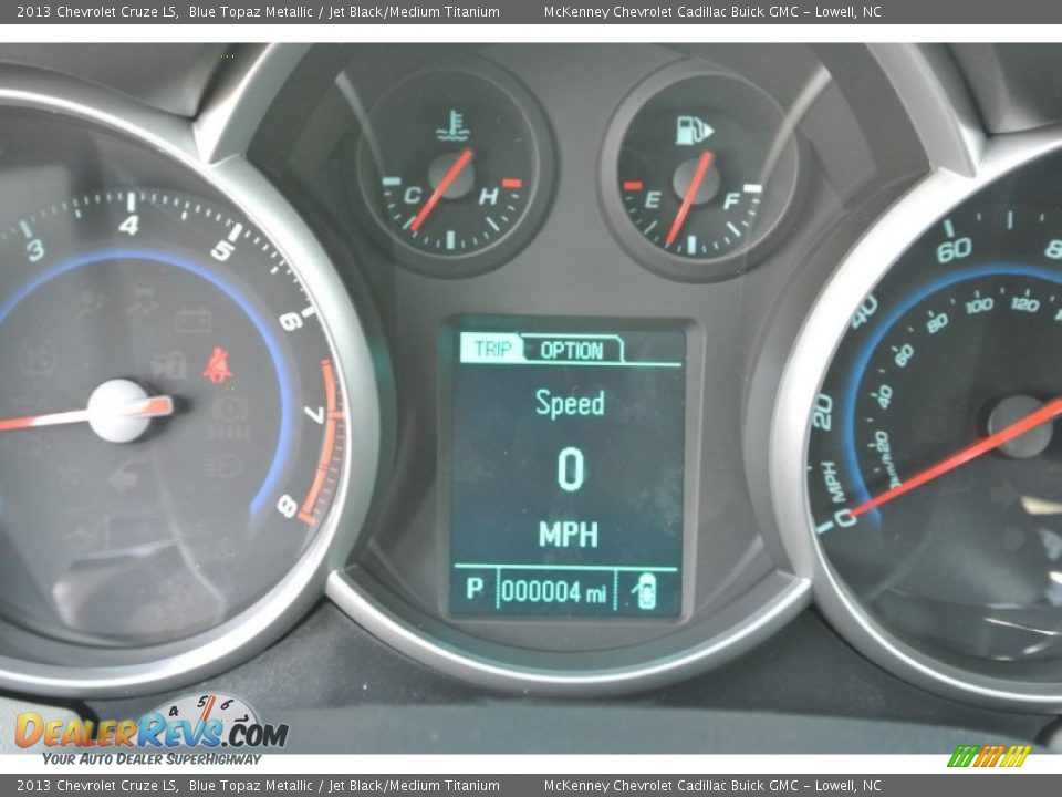 2013 Chevrolet Cruze LS Blue Topaz Metallic / Jet Black/Medium Titanium Photo #15