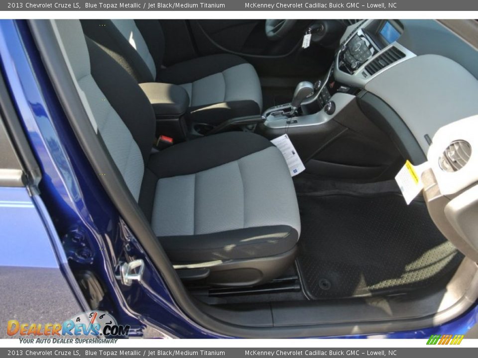 2013 Chevrolet Cruze LS Blue Topaz Metallic / Jet Black/Medium Titanium Photo #18