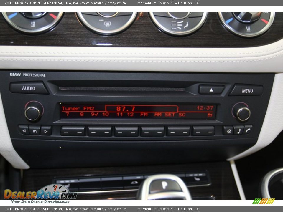 2011 BMW Z4 sDrive35i Roadster Mojave Brown Metallic / Ivory White Photo #21