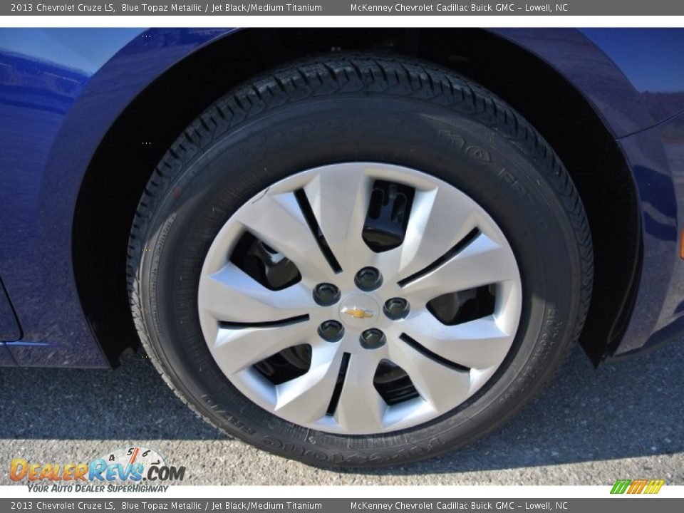 2013 Chevrolet Cruze LS Blue Topaz Metallic / Jet Black/Medium Titanium Photo #20