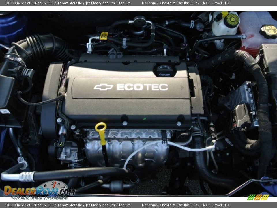 2013 Chevrolet Cruze LS Blue Topaz Metallic / Jet Black/Medium Titanium Photo #21
