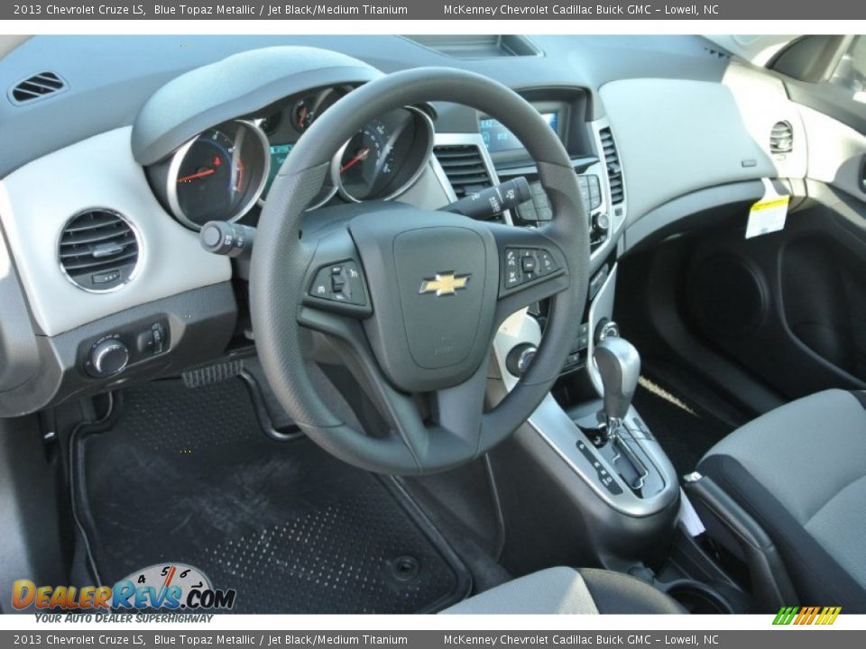 2013 Chevrolet Cruze LS Blue Topaz Metallic / Jet Black/Medium Titanium Photo #22