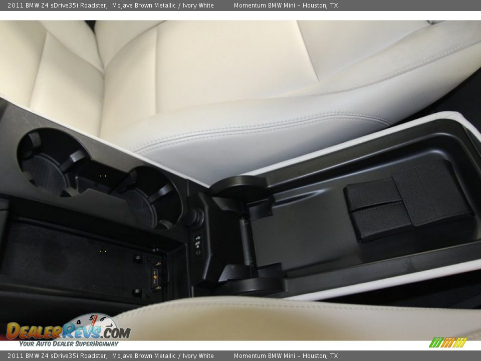 2011 BMW Z4 sDrive35i Roadster Mojave Brown Metallic / Ivory White Photo #24