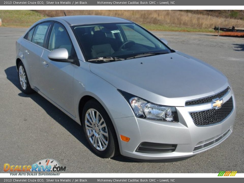 2013 Chevrolet Cruze ECO Silver Ice Metallic / Jet Black Photo #2