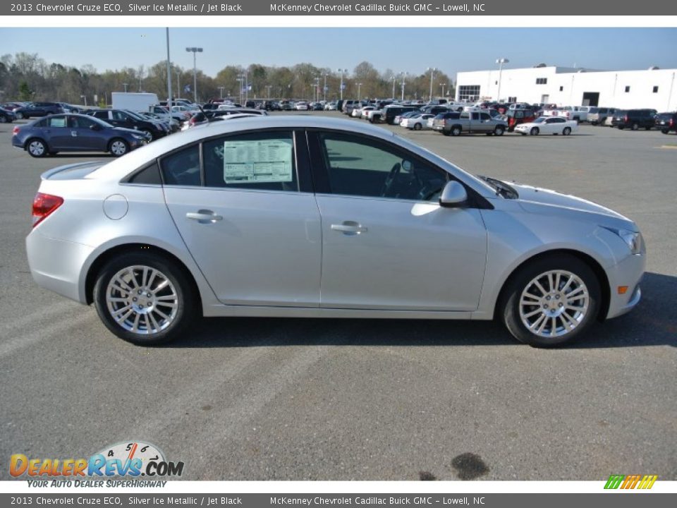 2013 Chevrolet Cruze ECO Silver Ice Metallic / Jet Black Photo #6