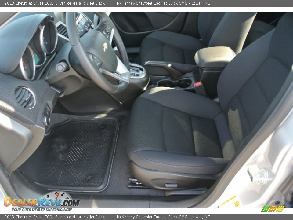 2013 Chevrolet Cruze ECO Silver Ice Metallic / Jet Black Photo #8