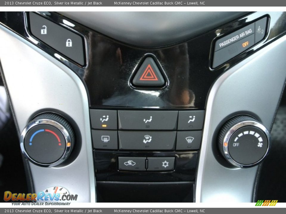 2013 Chevrolet Cruze ECO Silver Ice Metallic / Jet Black Photo #11