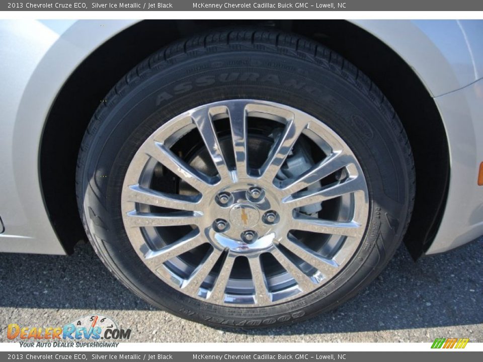 2013 Chevrolet Cruze ECO Silver Ice Metallic / Jet Black Photo #20