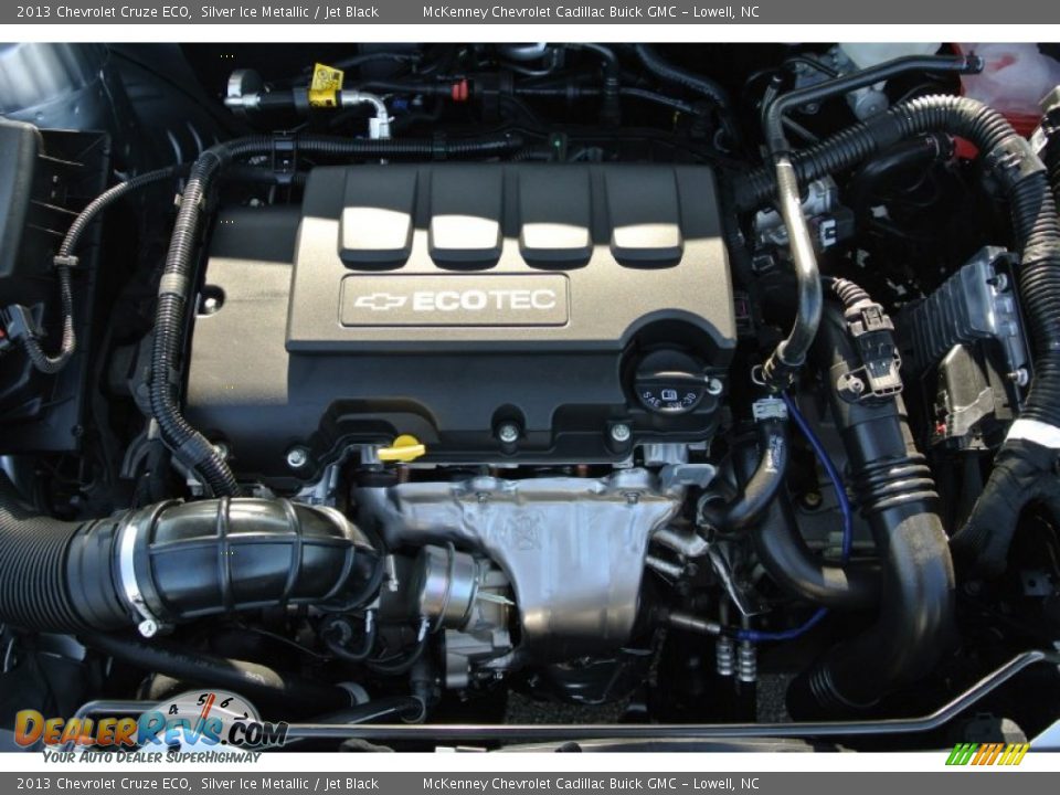 2013 Chevrolet Cruze ECO Silver Ice Metallic / Jet Black Photo #21