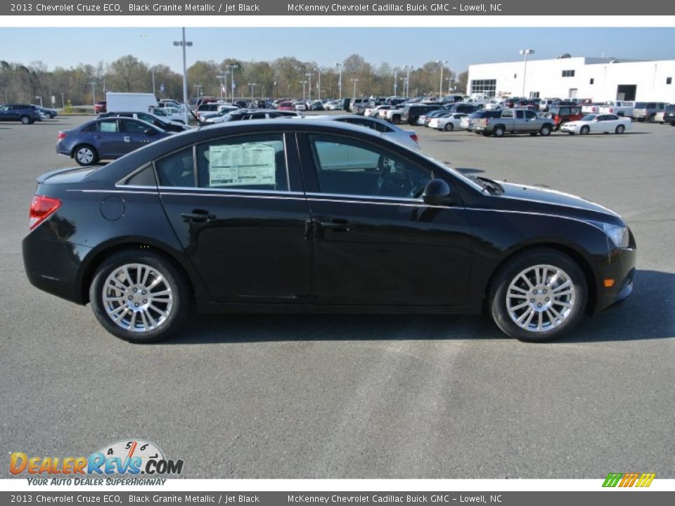 2013 Chevrolet Cruze ECO Black Granite Metallic / Jet Black Photo #6