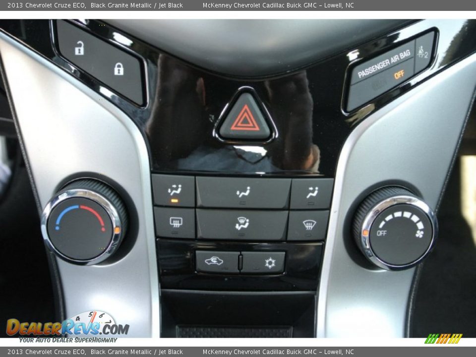 2013 Chevrolet Cruze ECO Black Granite Metallic / Jet Black Photo #11