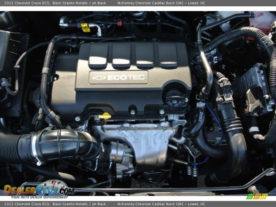 2013 Chevrolet Cruze ECO Black Granite Metallic / Jet Black Photo #21