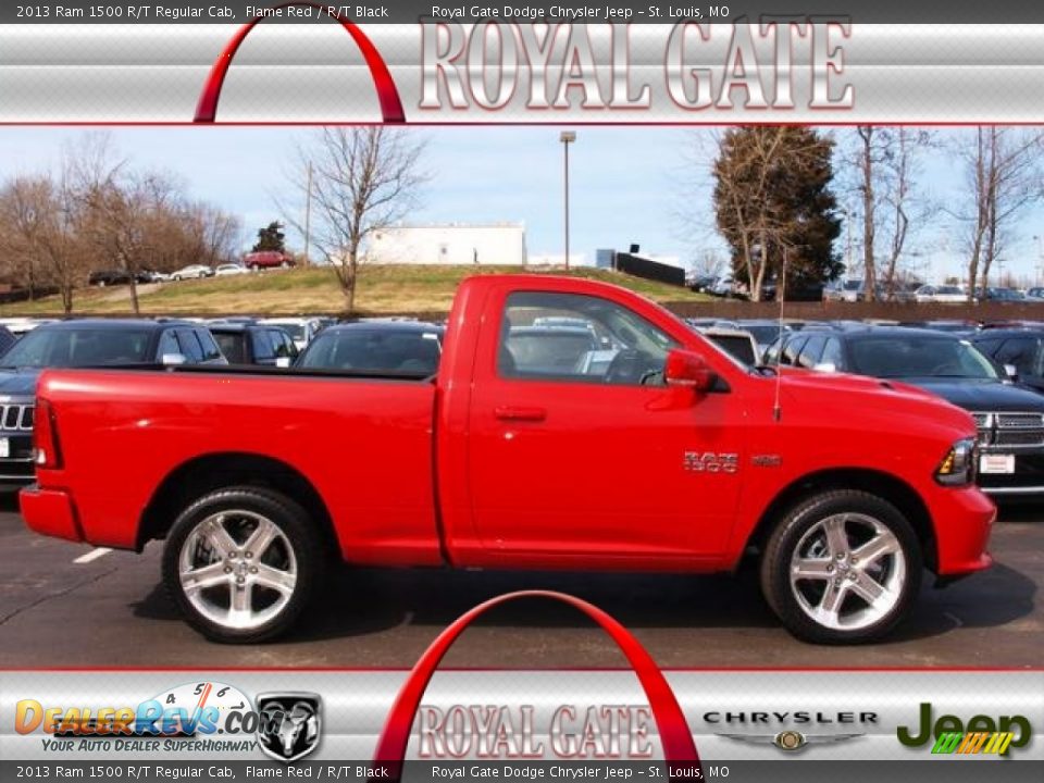 2013 Ram 1500 R/T Regular Cab Flame Red / R/T Black Photo #1