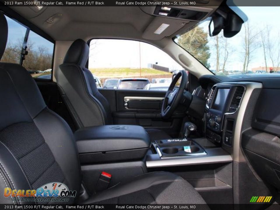 2013 Ram 1500 R/T Regular Cab Flame Red / R/T Black Photo #4