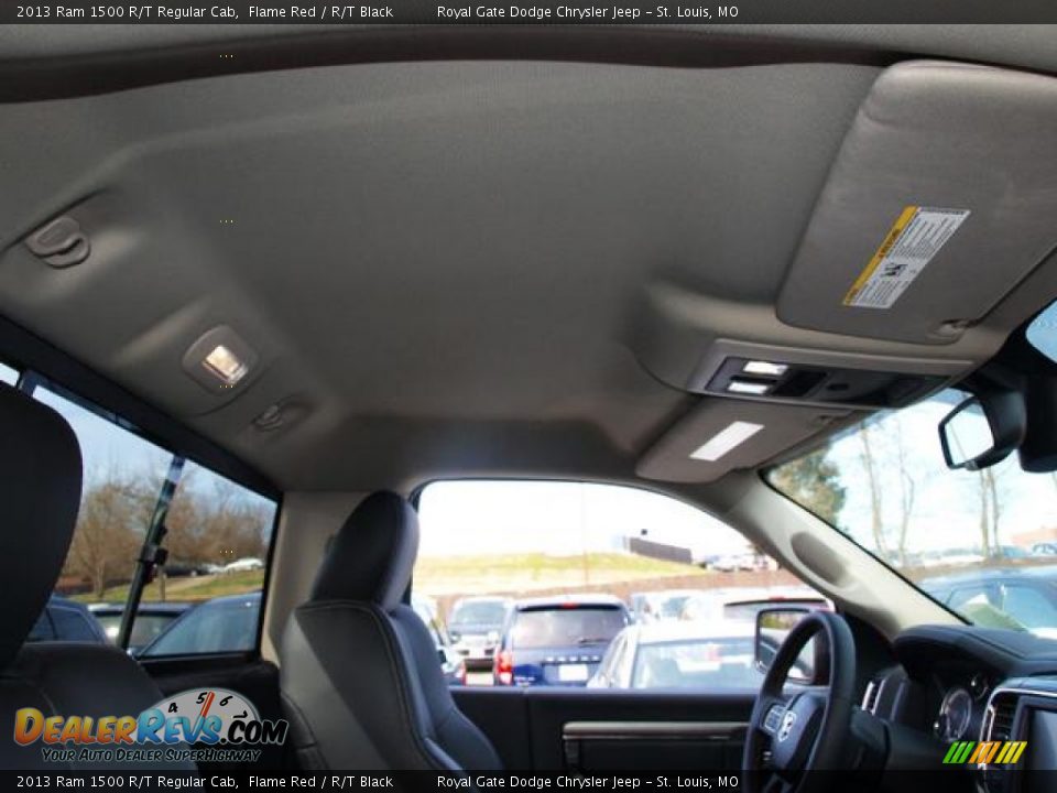2013 Ram 1500 R/T Regular Cab Flame Red / R/T Black Photo #5