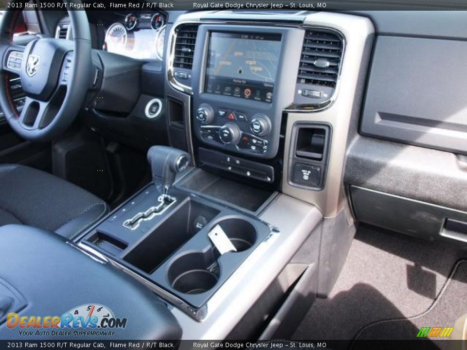 2013 Ram 1500 R/T Regular Cab Flame Red / R/T Black Photo #6