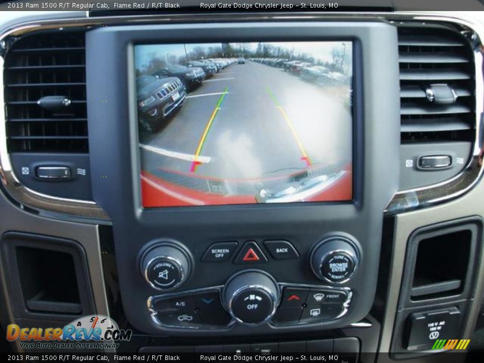2013 Ram 1500 R/T Regular Cab Flame Red / R/T Black Photo #8