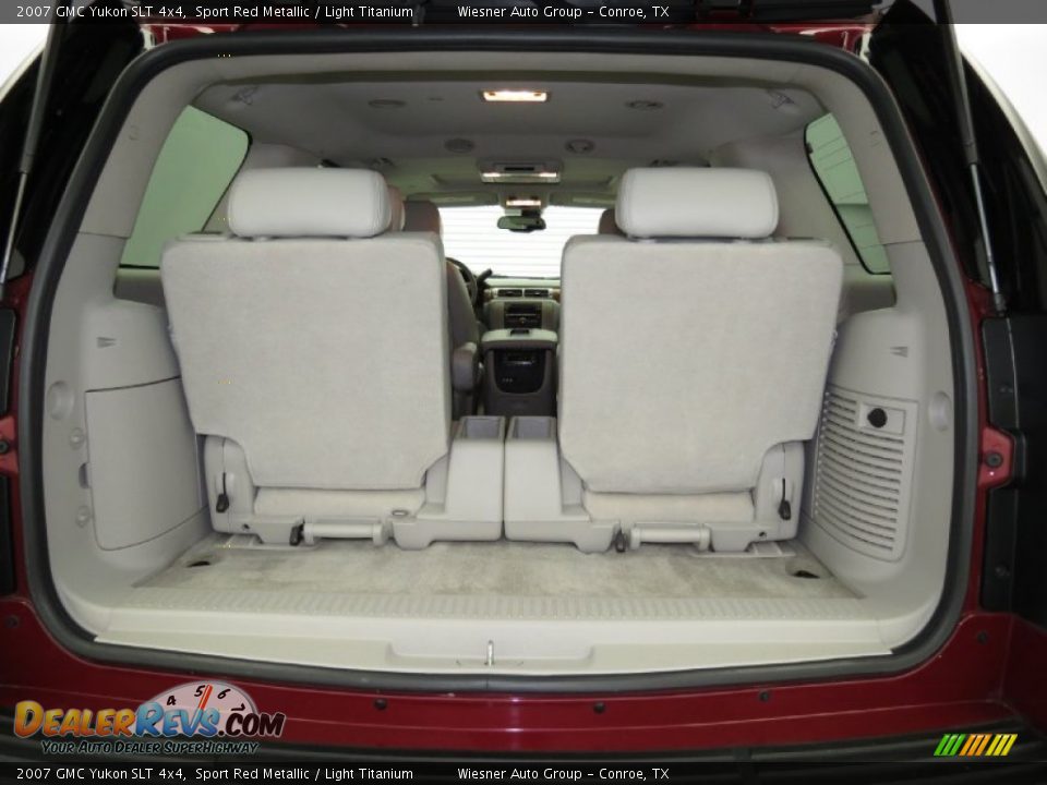 2007 GMC Yukon SLT 4x4 Sport Red Metallic / Light Titanium Photo #8