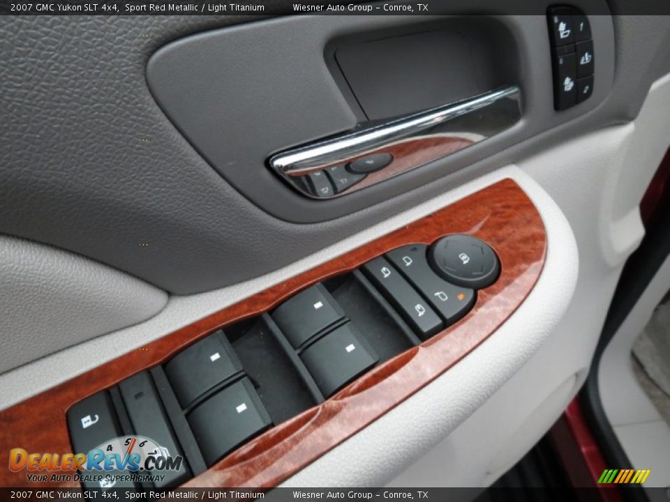 2007 GMC Yukon SLT 4x4 Sport Red Metallic / Light Titanium Photo #11