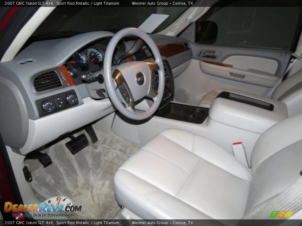 2007 GMC Yukon SLT 4x4 Sport Red Metallic / Light Titanium Photo #18