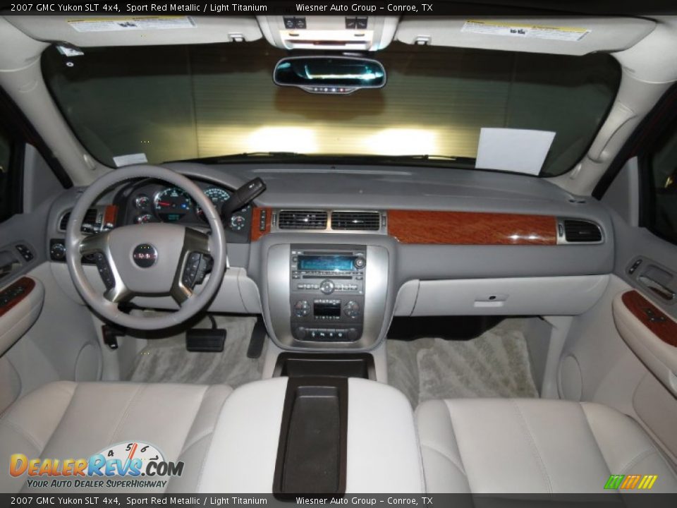 2007 GMC Yukon SLT 4x4 Sport Red Metallic / Light Titanium Photo #20