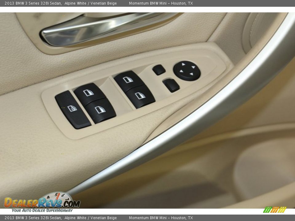 2013 BMW 3 Series 328i Sedan Alpine White / Venetian Beige Photo #13