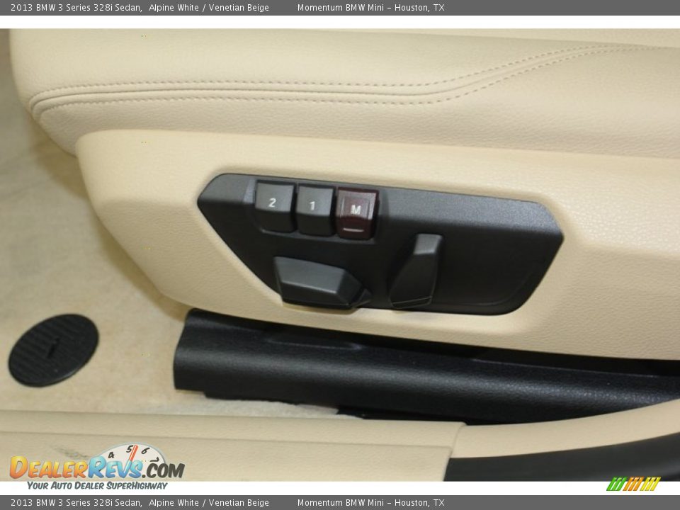 2013 BMW 3 Series 328i Sedan Alpine White / Venetian Beige Photo #14
