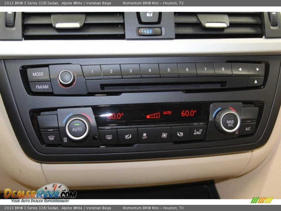 2013 BMW 3 Series 328i Sedan Alpine White / Venetian Beige Photo #17
