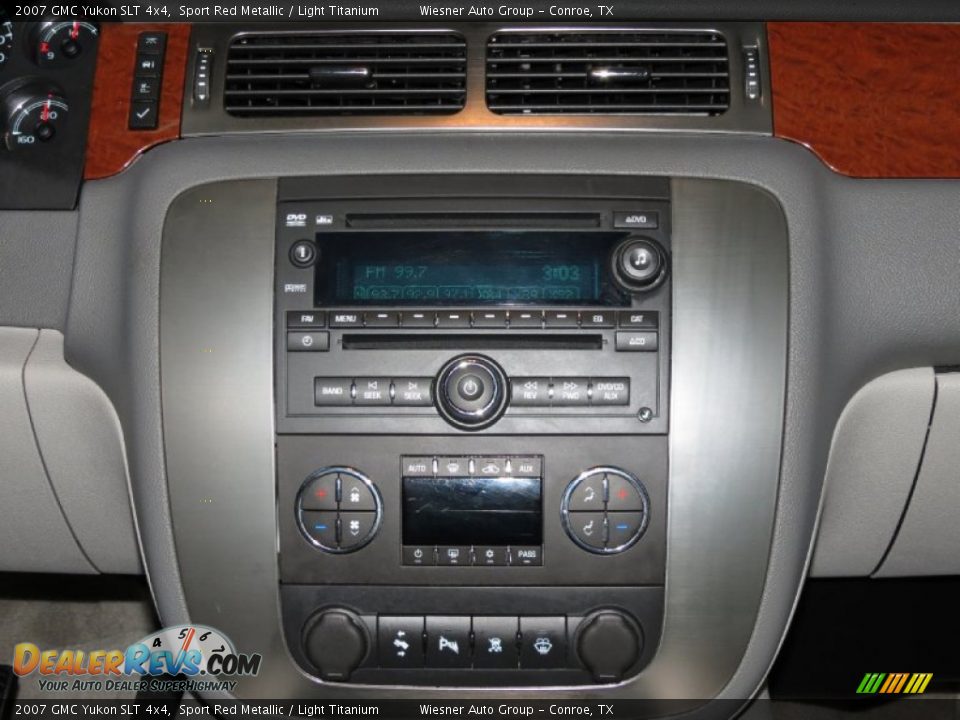 2007 GMC Yukon SLT 4x4 Sport Red Metallic / Light Titanium Photo #25