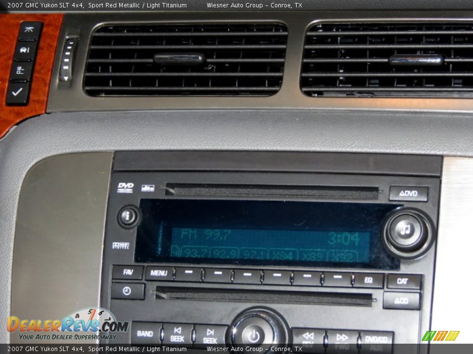 2007 GMC Yukon SLT 4x4 Sport Red Metallic / Light Titanium Photo #26