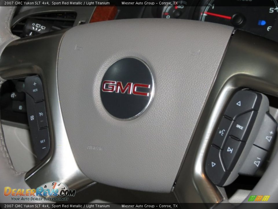 2007 GMC Yukon SLT 4x4 Sport Red Metallic / Light Titanium Photo #28