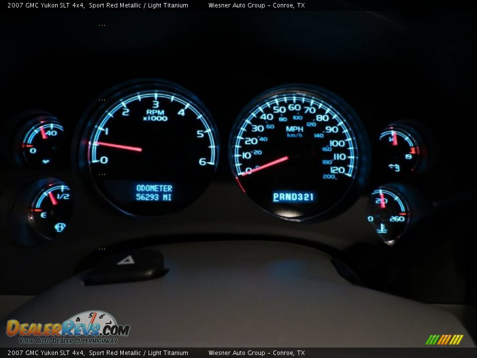 2007 GMC Yukon SLT 4x4 Sport Red Metallic / Light Titanium Photo #29