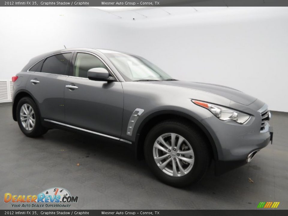 2012 Infiniti FX 35 Graphite Shadow / Graphite Photo #3